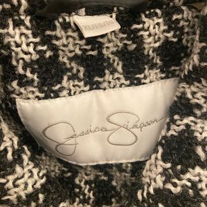 Black and white jacket